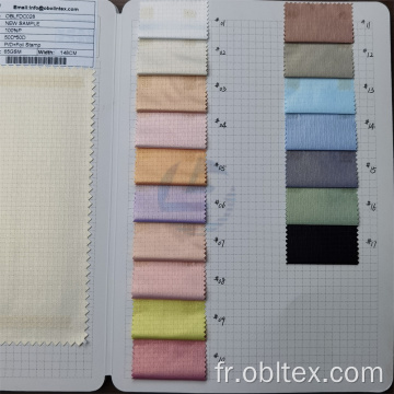 Tissu de mode obfdc028 pour couche en bas